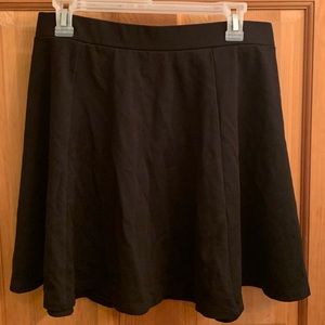 Black Circle Skater Skirt size large